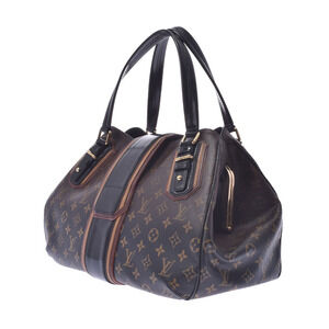 Louis Vuitton Monogram Handbag Greet Brown Mirage